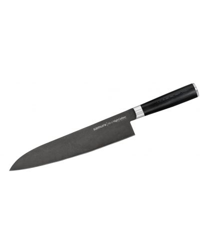 Нож кухонный "Samura Mo-V Stonewash" Гранд Шеф 240 мм (1)