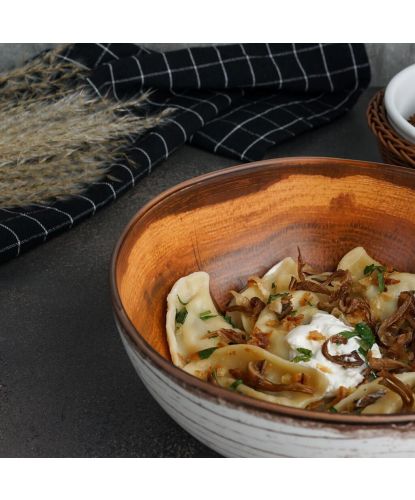 Салатник 1475 мл d 19,5 см h8 см Wood Fusion P.L. Proff Cuisine [3] (5)