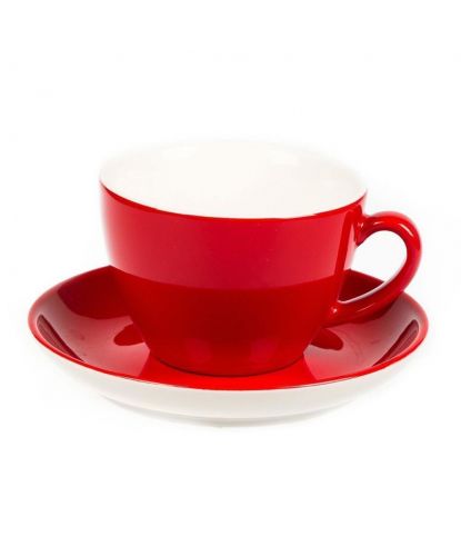 Чайная пара 300 мл красная d 10,2 см h7,2 см Barista (Бариста) P.L. Proff Cuisine [6] (3)