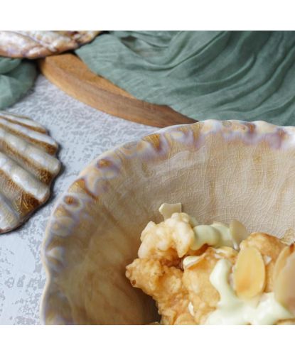 Салатник 200 мл d 11,3 см h8 см Pearl Coral Flower Frutti di Mare P.L. [4] (15)