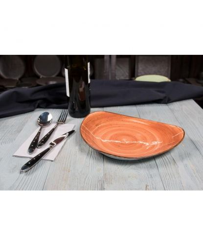 Тарелка 26,5*22 см Brown Shore Fusion P.L. Proff Cuisine [4] (4)