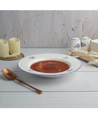 Тарелка глубокая 500 мл d 23,5 см h3,9 см Sea Flower P.L. Proff Cuisine [6] (6)