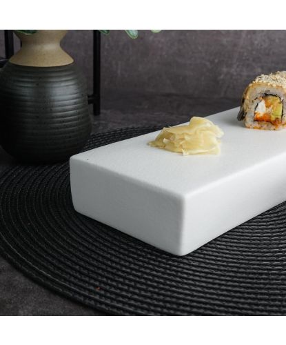 Блюдо прямоугольное 41*10 см h4 см White Matt Panasia P.L. Proff Cuisine [1] (5)