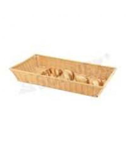 Корзина для хлеба и выкладки 53*33 см h8 см плетеная ротанг бежевая SUNNEX (2)