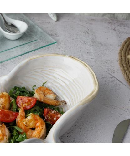 Салатник 325 мл 24,5*16 см h7 см Gray Shell Frutti di Mare P.L. [1] (7)