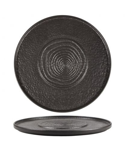 Блюдо круглое d 30 см h2 см Black Raw Stellar P.L. Proff Cuisine [1] (2)