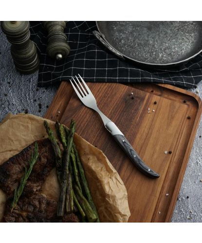Вилка для стейка 22,5 см "Garwin Paris" Pakka Wood P.L. Proff Cuisine (3)