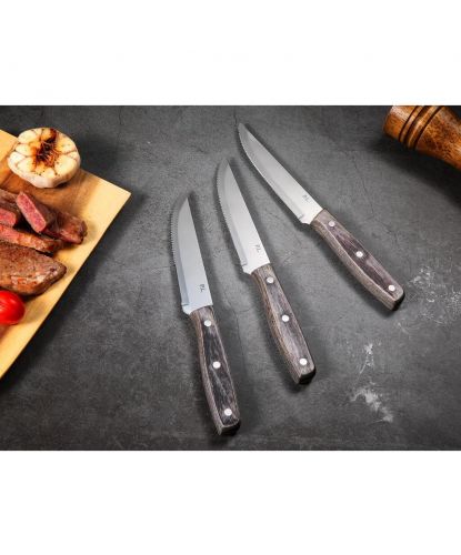 Нож для стейка 22,6 см "Garwin" Pakka Wood P.L. Proff Cuisine (2)
