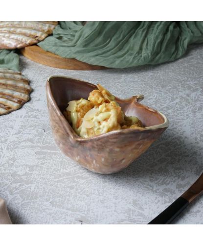 Салатник 100 мл 13*13 см h8,5 см Pearl Shell Frutti di Mare P.L. [1] (15)