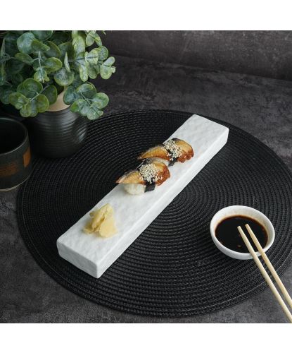 Блюдо прямоугольное 30,6*6 см h2,8 см White Matt Panasia P.L. Proff Cuisine [4] (2)