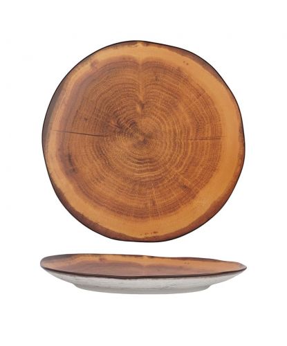 Тарелка 26,6 см h3 см Wood Fusion P.L. Proff Cuisine [4] (2)