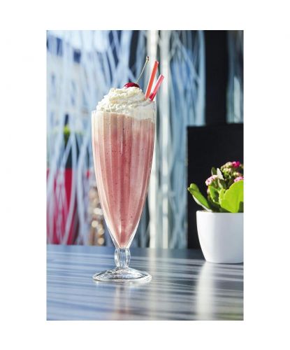Бокал для коктейля 500 мл "Квадро" Milkshake d 8,7 см h22 см Arcoroc [6] (4)