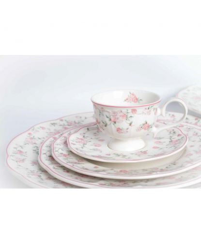 Тарелка d 21 cм Retro Ritz-La Vie En Rose Noble [6] (6)
