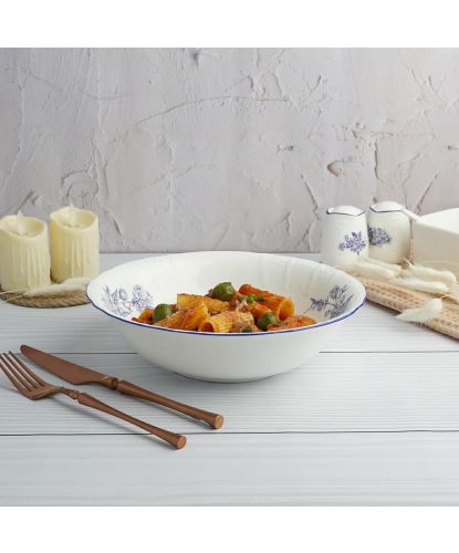 Салатник 1000 мл d 23,6 см h6,2 см Sea Flower P.L. Proff Cuisine [6] (4)