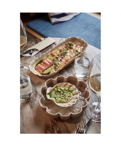 Салатник 650 мл d 20,5 см h5 см Pearl Shell Frutti di Mare P.L. [4] (12)