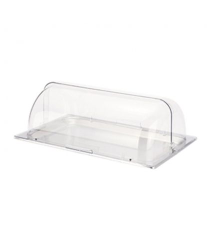 Поднос для выкладки 53*32,5*19 см нерж. с пласт. Roll-top крышкой SUNNEX (2)