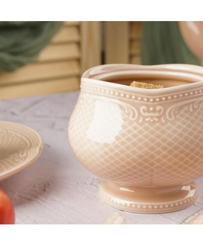 Сахарница 220 мл d 9,5 см h10 см Aristocrat Peach Tea Noble [1] (10)