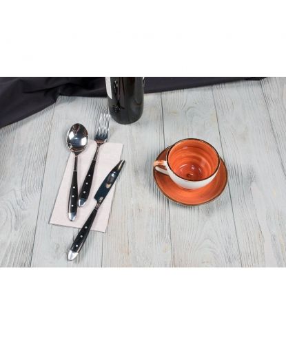 Чайная пара 220 мл d 9 см h6,4 см Brown Shore Fusion P.L. Proff Cuisine [4] (7)