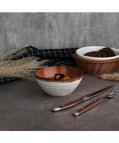 Салатник 380 мл d 12,5 см h5,4 см Wood Fusion P.L. Proff Cuisine [6] (4)
