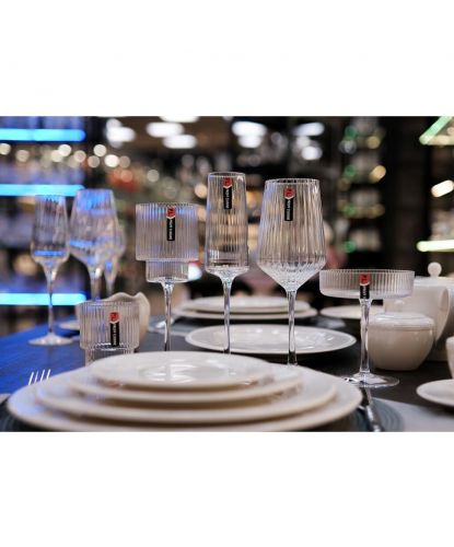 Бокал-флюте для шампанского 250 мл "ProBar Optical" d 5,6 см h25 см P.L. - BarWare [6] (3)