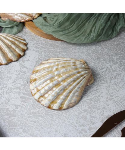 Блюдо для подачи 15*15 см h5,5 см 125 мл Pearl Shell Frutti di Mare P.L. [1] (23)