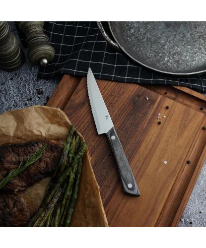 Нож для стейка 22 см "Garwin" Pakka Wood P.L. Proff Cuisine (3)