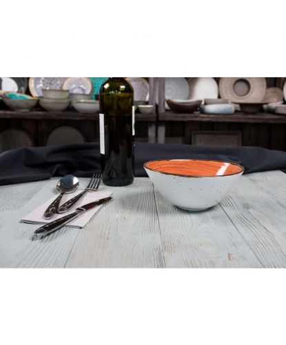 Салатник 750 мл 18,5*15,5*7 см Brown Shore Fusion P.L. Proff Cuisine [4] (2)