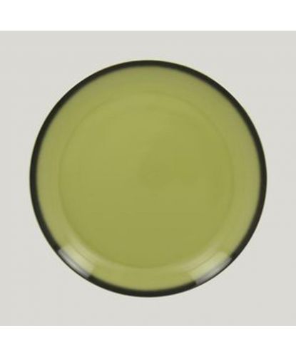 Тарелка круглая RAK Porcelain LEA Light green (зеленый цвет) 27 см (1)