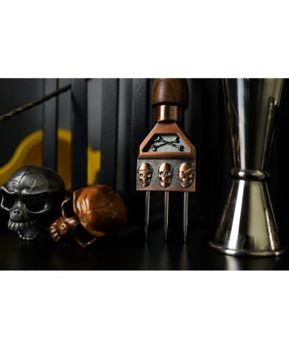 Нож шило для колки льда 18 см Череп Skull медь нерж. B'Guys P.L.- Barbossa (4)