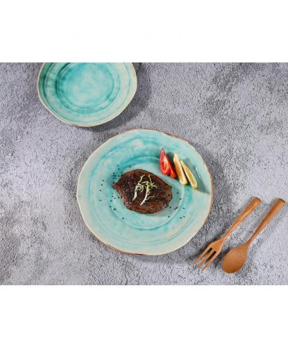 Тарелка d 26,5 см h3 см Sea Blue Frutti di Mare P.L. [1] (3)