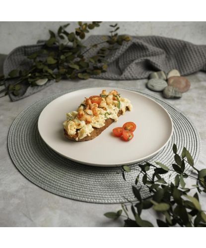 Тарелка d 30 см Light Grey Noble [6] (2)