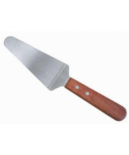 Лопатка для торта/пиццы 12*6 см нерж. l 25,5 см с дерев. ручкой P.L. Proff Cuisine (2)