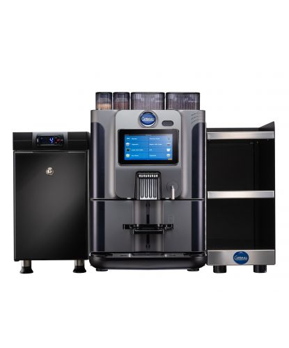 Кофемашина суперавтоматическая  BlueDot Plus Свежее молоко + 2 бункера для зерна + 2 для порошков (6)