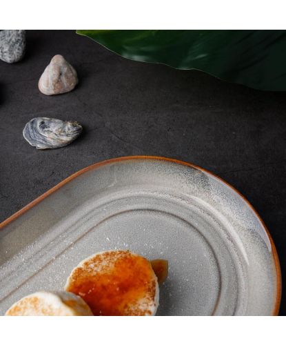 Блюдо овальное 30*16,5 см h3 см Evolution Mont Blanc P.L. Proff Cuisine [3] (7)