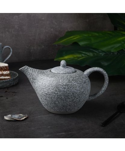 Чайник 700 мл с ситом d 12,8 см h10,2 см Stone Untouched Taiga P.L. Proff Cuisine [1] (4)