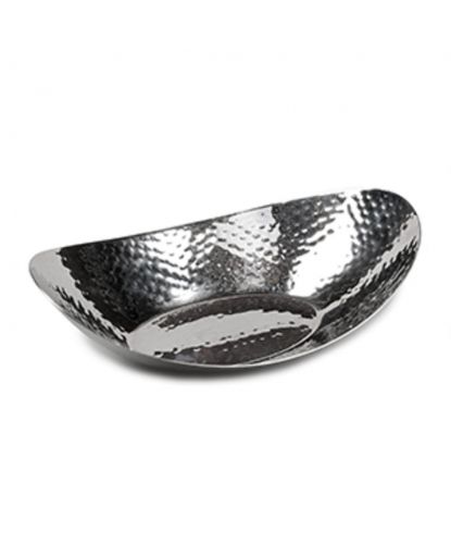 Блюдо овальное 24,7*16 см "Лодочка" h 6,25 см Dents нерж. P.L. Proff Cuisine (1)