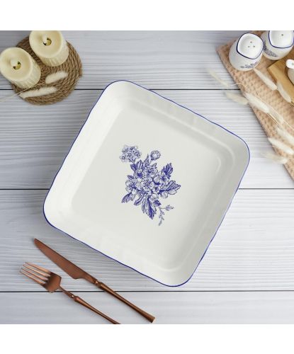 Салатник 1800 мл 25*25 см h6 см квадратный Sea Flower P.L. Proff Cuisine [6] (4)