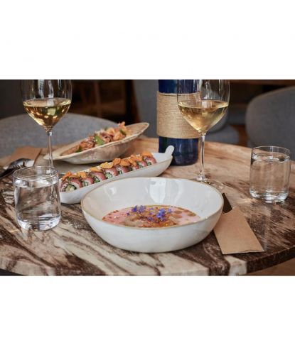 Салатник 1100 мл d 21,5 см h5,5 см Gray Frutti di Mare P.L. [6] (11)