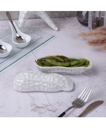 Блюдо для подачи 15*5,9 см h7/3,5 см 130 мл Groundnut Gray Frutti di Mare P.L. [1] (5)