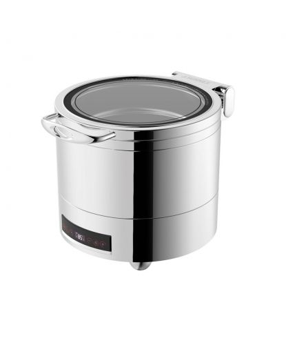 Мармит суповой 10 л электрический 220V 900W с откидной крышкой и окном с дисплеем "Roma" SUNNEX (2)