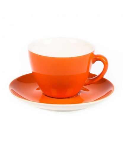 Чайная пара 180 мл оранжевая d 8,7 см h6,5 см Barista (Бариста) P.L. Proff Cuisine [6] (2)