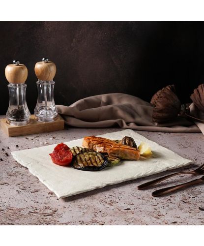 Блюдо прямоугольное 34*24*1 см Elephant Ivory P.L. Proff Cuisine [3] (4)