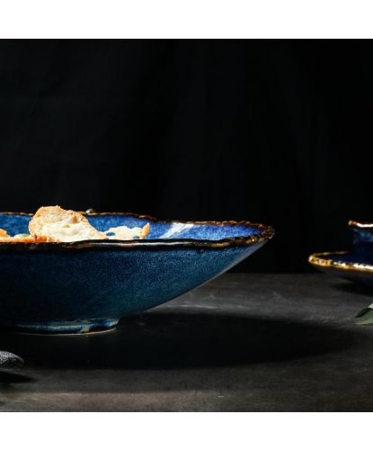 Салатник 925 мл d 24,6 см h6 см Aqua Blue P.L. Proff Cuisine [6] (4)