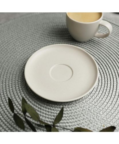 Блюдце d 12,5 см кофейное для чашки 81229599 Light Grey Noble [6] (4)