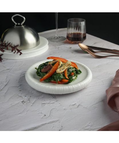 Тарелка d 17,5 см h3 см White Moon P.L. Proff Cuisine [4] (8)