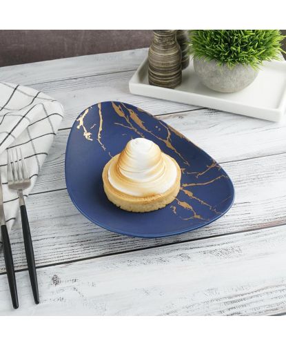 Тарелка 24,5*18 см Blue Gold P.L. Proff Cuisine [1] (3)