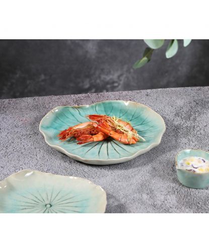 Блюдо для подачи 23,5*21,5 см h2,5 см Sea Blue Frutti di Mare P.L. [1] (2)