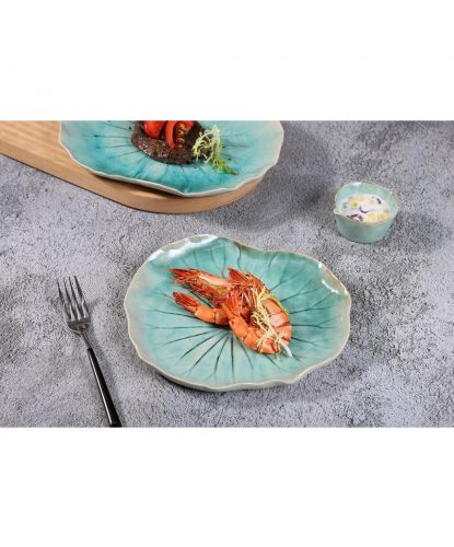 Блюдо для подачи 18*14,5 см h2,5 см Sea Blue Frutti di Mare P.L. [1] (2)