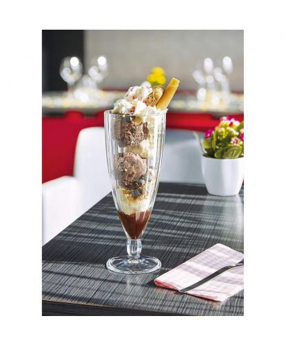 Бокал для коктейля 500 мл "Квадро" Milkshake d 8,7 см h22 см Arcoroc [6] (3)