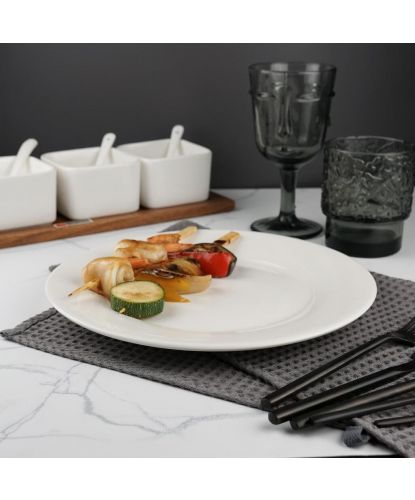 Тарелка d 25,5 см белая фарфор P.L. Proff Cuisine [4] (4)